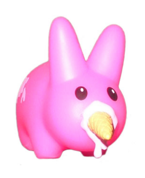 Happy Labbit Mini Series - Pink Ice Cream Labbit (2/25)