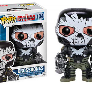 Funko Pop! Captain america Civil War - Crossbones (Battle Damage) Bobble Head #140