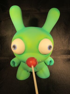 Custom Dunny 8 inch - Candy Licker (Green) by Shawn Wigs - Exclusive U.S. import