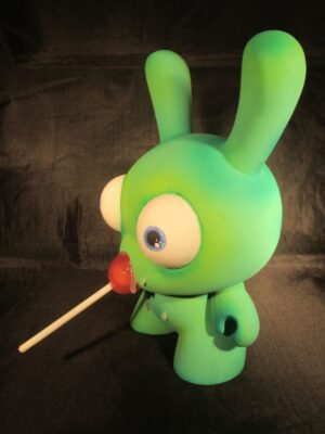 Custom Dunny 8 inch - Candy Licker (Green) by Shawn Wigs - Exclusive U.S. import - Image 5