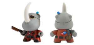 Dunny 3" Xam Dam Hicks - Kaneda Variant (2/16)