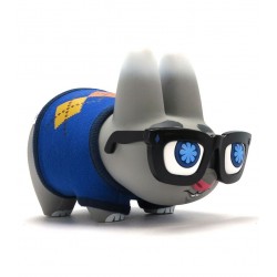 Pipken Labbit By Scott Tolleson - Blue Sweater