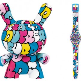 Dunny LOVE SONG - Kidrobot and Swatch