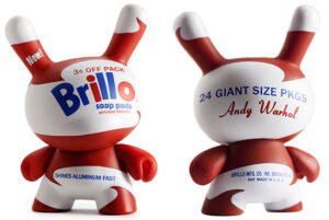 Dunny 3" White Brillo - Andy Warhol Series (2/20)