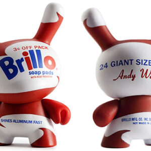 Dunny 3" White Brillo - Andy Warhol Series (2/20)