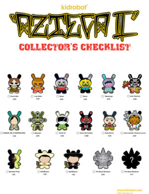 Dunny Azteca 2 Series - Case (25 Blind boxes) - Image 5