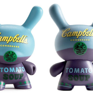 Dunny 3" Blue Campbell's - Andy Warhol Series (3/40)