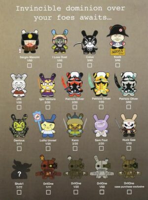 Dunny Art Of War Series (2014) - Blind Box - Image 3