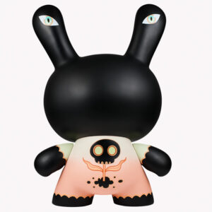 Dunny 20 inch Black Heart Of Gold (Pink) - Tara McPherson - Image 3
