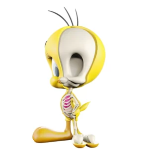 XXRAY PLUS: Tweety Bird 20cm - Jason Freeny - Mighty Jaxx - Looney Tunes - Image 2
